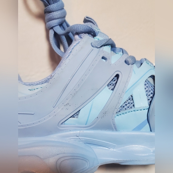 Unisex Blue MFCT BLCG Ultra Breathable Sports Sneakers Streetwear Athletic Shoes - Picture 9 of 10